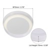 Unique Bargains Tin Plate Kitchen Storage Leakproof Regular Mouth Canning Lids 20 Pcs 2.76" - 2 of 4