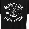 Women's - Instant Message - Montauk New York Short Sleeve Graphic T-Shirt - 2 of 4