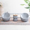 Moda Furnishings 3 - Piece Terrafab Patio Outdoor Conversation Set With Ice Bucket - 2 of 4