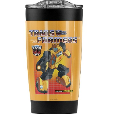 Transformers Bumblebee Steel Tumbler 20oz Coffee Travel Mug