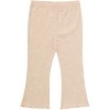 Gerber Baby and Toddler Girls' 3-Pack Textured Flare Leggings - 4 of 4