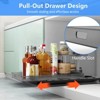 LunaLulinlk Pull-out Under Sink Organizer, L-shaped Slide-out Storage Shelf for Bathroom Kitchen Cabinets - 3 of 4