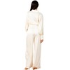 Women's Satin Button Down Blouse - LUCCA - 2 of 4