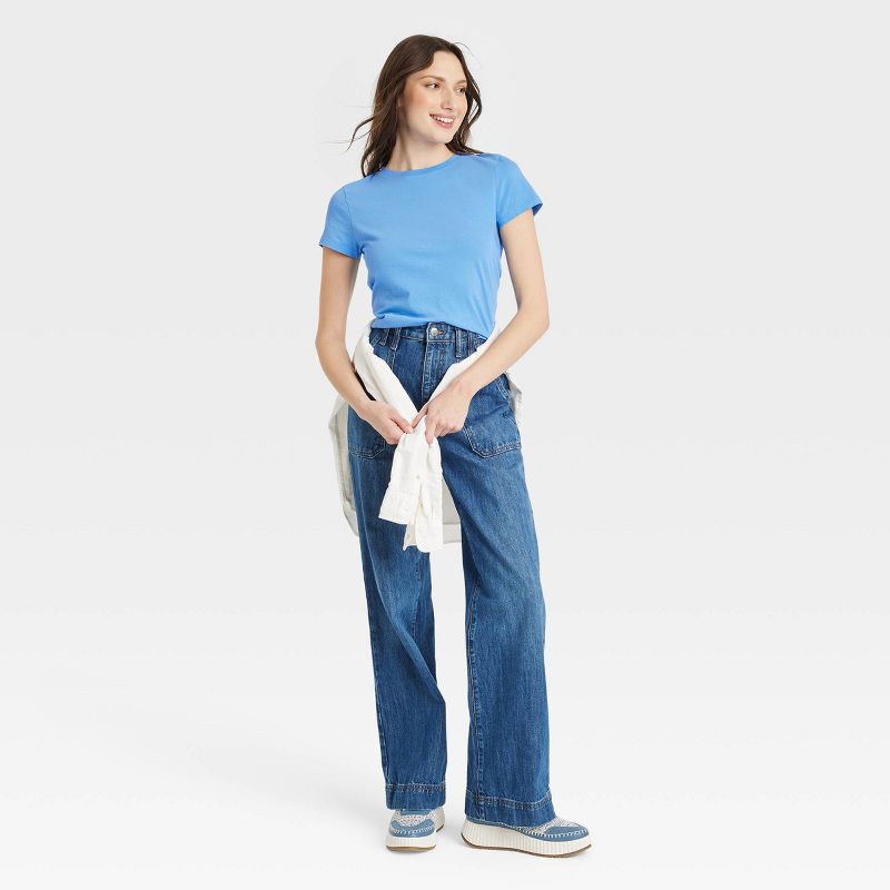 Women's Shrunken Short Sleeve T-Shirt - Universal Thread™, 4 of 8