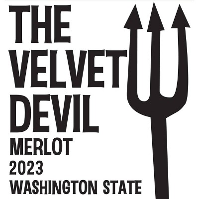 The Velvet Devil Merlot Red Wine by Charles Smith - 750ml Bottle
