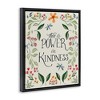 Stupell Industries Floral Power in Kindness, 25" x 31" - 3 of 4