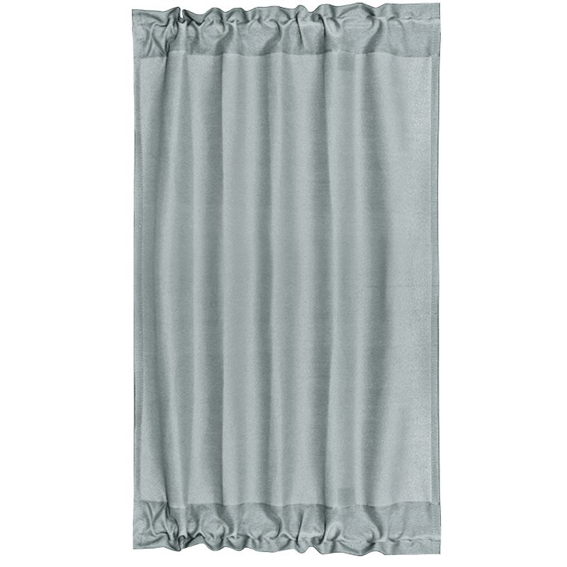 PiccoCasa Thermal Insulated French Blackout Single Panel Door Room Darkening Curtain Panel, 4 of 9