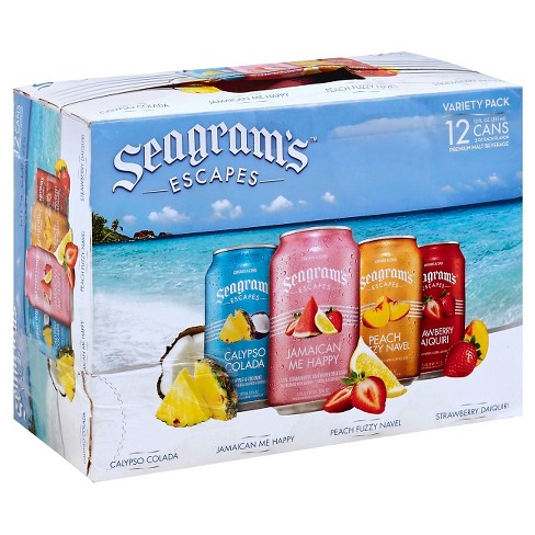 cans seagram variety pack escapes seagrams 12pk 12oz escape target beer drinks wine