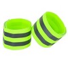 Unique Bargains Reflective Bands for Wrist Reflective Wristbands High Visibility Night Safety Cycling Riding Reflector Tape Straps Bracelet - 4 of 4
