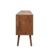 CAVINAS TV Stand with 1 storage and 3 shelves Cabinet Modern Entertainment Center Media Console for Living Room - 4 of 4