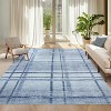 Soft Non-Slip Indoor Rug - Ultra Thin Stain Resistant Large Throw Carpet for Living Room Bedroom Dining Room Kitchen Office - 3 of 4