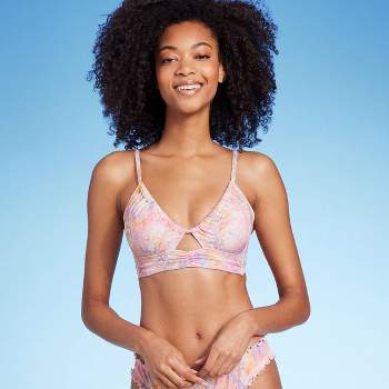 Swimsuits for All Women's Plus Size Madame Crochet Underwire Bikini Top -  10, Crochet