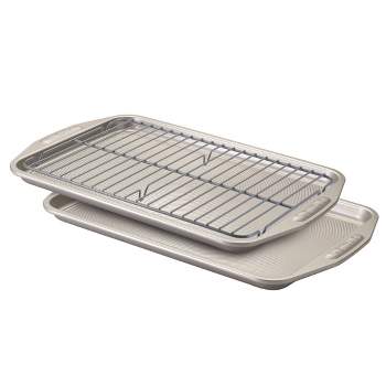 Chef Pomodoro Non-Stick Baking Sheet and Cooling Rack Set (15.0 x