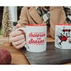 Silver Buffalo Disney Mickey and Minnie Mouse "Celebrate The Season" Ceramic Mugs | Set of 2 - 4 of 4