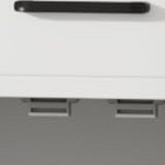 white and wood color