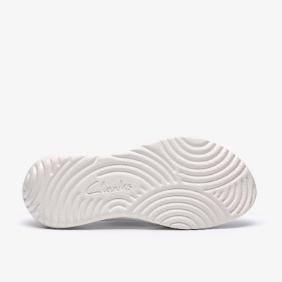 Обувь Clarks Cloudsteppers Womens Solevana Knit Pale Grey Shoes 8 Medium — фото 3