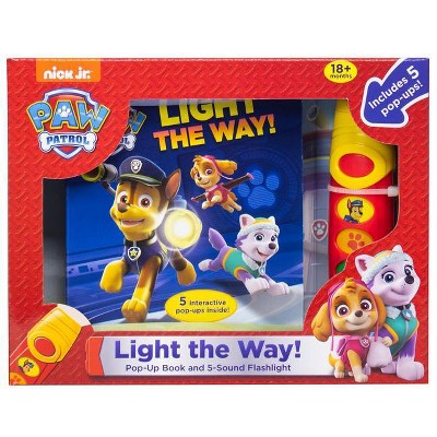 Little Flashlight Adventure Book Paw Patrol Light the Way! - (Mixed Media Product)