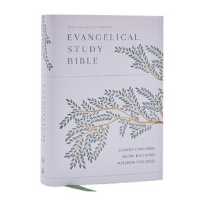 Evangelical Study Bible: Christ-Centered. Faith-Building. Mission-Focused. (Nkjv, Hardcover, Red Letter, Large Comfort Print) - by  Thomas Nelson - 1 of 1