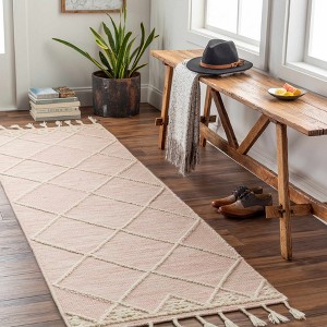 Hauteloom Pupukea Tasseled Jute&Wool  Rug - 1 of 4