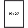 PosterPalooza | Antique Red Picture Frame - UV Acrylic, Foam Board Backing, Hanging Hardware - 2 of 4