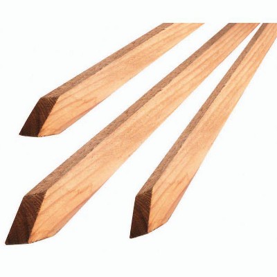 Bond 4 ft. H X 1 in. W X 1 in. D Brown Wood Garden Stakes (Case of 25)