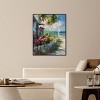 Art Remedy Local Beach House Colorful Coastal Wall Art Framed - 2 of 4