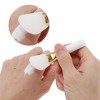 Unique Bargains Short Handle Facial Mask Brush Gold Tone 1 Pc - 3 of 4