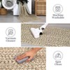9x12 Rugs Non Slip Machine Washable - Modern Low Pile Area Rug for Living Room, Bedroom, Office - 4 of 4