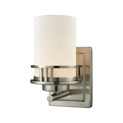 Thomas Lighting Ravendale 1 - Light Vanity in  Brushed Nickel