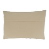 Saro Lifestyle Topography Embroidered Pillow - Down Filled, 16"x24" Oblong, Blue - 2 of 2