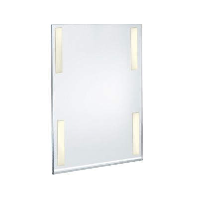 Clear Acrylic Floating Wall Sign Holder Frame, 17" x 11", 2-Pack