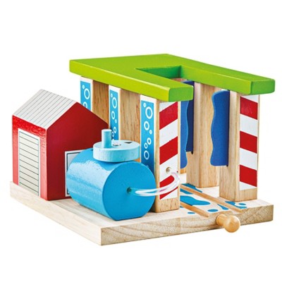 Bigjigs Rail CN Train - Other Major Wooden Rail Brands are Compatible