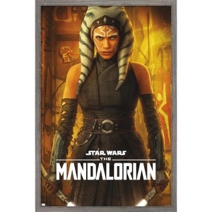 Trends International Star Wars: The Mandalorian Season 2 - Ahsoka One Sheet Framed Wall Poster Prints - 1 of 4