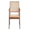26"Natural Finish Accent Chair - 4 of 4