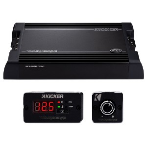 Kicker Warhorse WXA3600.1 Monoblock Subwoofer Amplifier | 3600 Watts x 1 at 1-Ohm - 49WXA36001 - 1 of 4