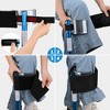 Yescom 1 pair of Drywall Stilt Straps Adjustable Padded Leg Bands Replacement Parts - 4 of 4