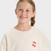 Girls' Short Sleeve French Terry Sporty T-Shirt - Cat & Jack™ - 2 of 4