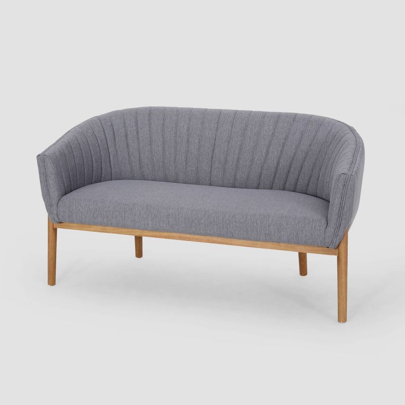 Galena Mid-Century Loveseat - Christopher Knight Home, 1 of 11