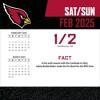 NFL Arizona Cardinals 2025 Box Calendar - 4 of 4