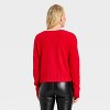 Women's Cable Trim V-Neck Pullover Sweater - Universal Thread™ - 2 of 3