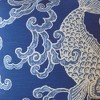 18"x18" Pisces Aegean Square Throw Pillow Blue - The Pillow Collection: Modern Design, Cotton, Indoor Use, Feather Filled - 2 of 4