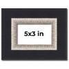 PosterPalooza | Photo Size Embellished Black Picture Frame - UV Acrylic, Foam Board Backing, Hanging Hardware - 2 of 4
