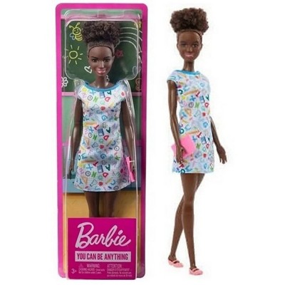 Barbie You Can Be Anything Teacher Doll with Alphabet Dress