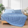 Cozy Bliss Cooling Comfort Blanket for Hot Sleepers, Lightweight Summer Blanket, Dual-Sided & Breathable - 3 of 4