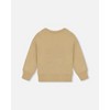 Deux par Deux Boy Pullover Graphic Sweatshirt Beige - 3 of 4