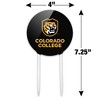 Colorado College Tigers Logo Acrylic Cake Topper Party Decoration for Wedding Anniversary Birthday Graduation - 2 of 4
