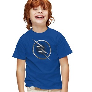 Boys' Short Sleeve Flash Zoom Logo T-Shirt - 1 of 4