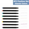Brea Reese Fineliner Pens - 8pc, Vibrant Ink, Fine Tips, Art & Writing Supplies - 2 of 4