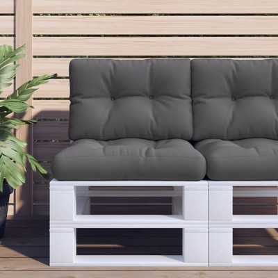 vidaXL Pallet Cushion Anthracite 23.6"x15.7"x4.7" Fabric