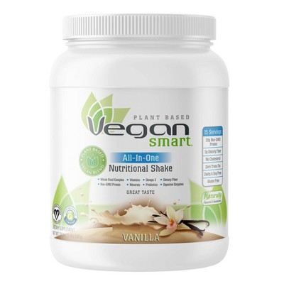 Naturade Vegan Smart All-In-One Nutritional Shake - Vanilla - 22.8oz